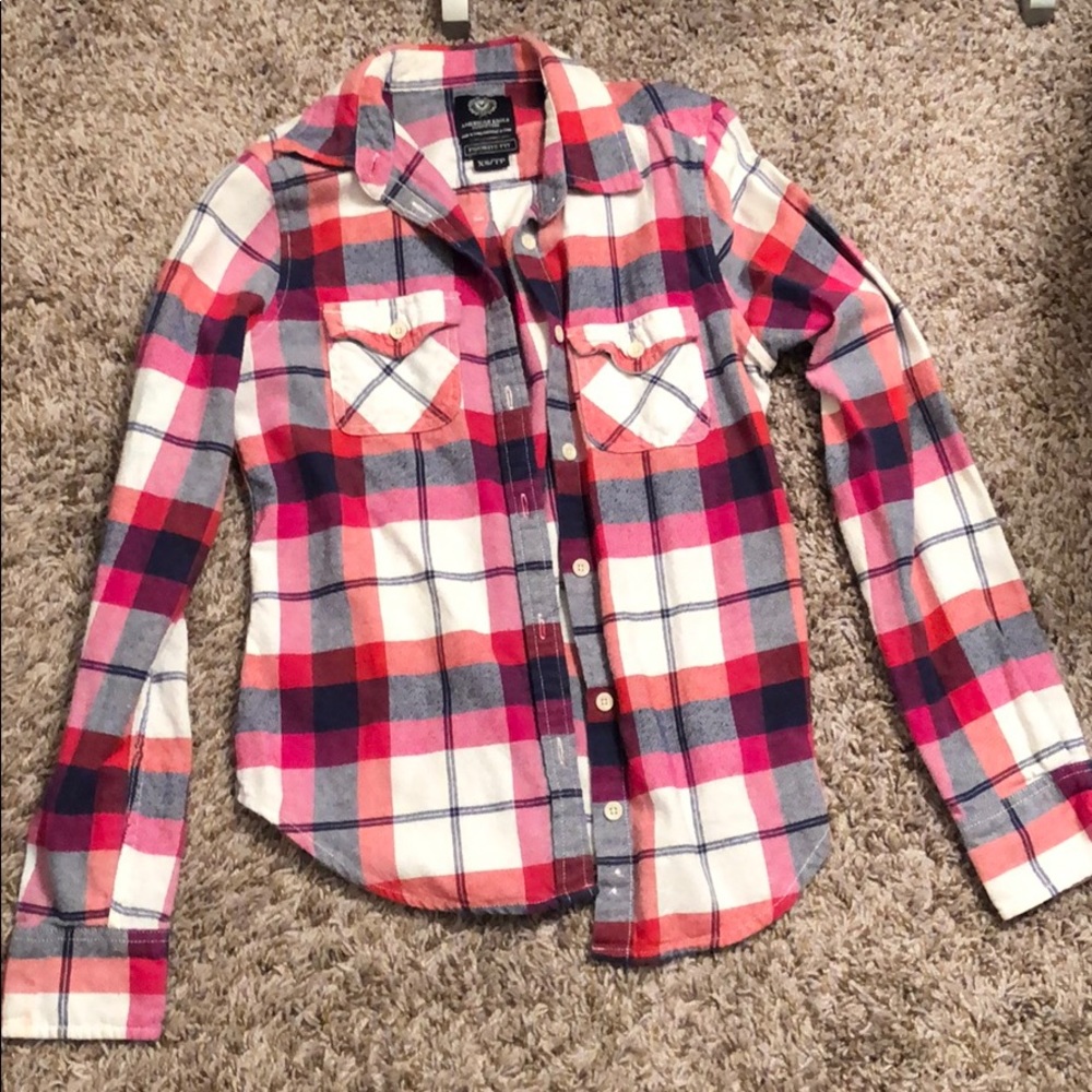 🌼4/$20 American Eagle Flannel Shirt